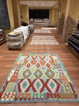 Etnik Kök Boya Kilim