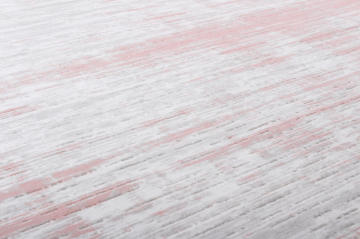 Krem Pembe Renk Geçişli Desensiz Halı