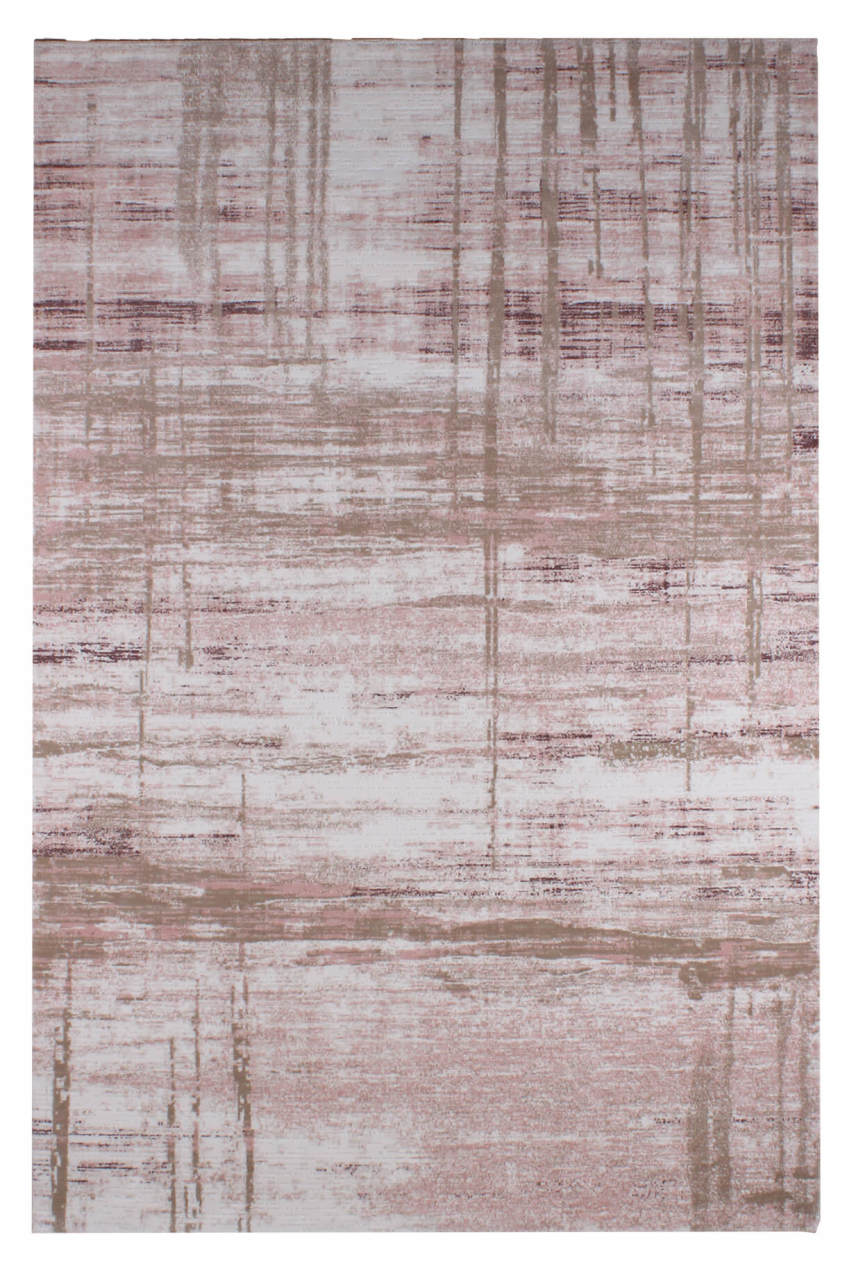 Modern Tarzda Pembe Desenli Halı 1.65 x 2.30