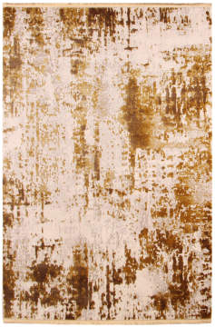 Altın Varak Desenli Salon Halısı