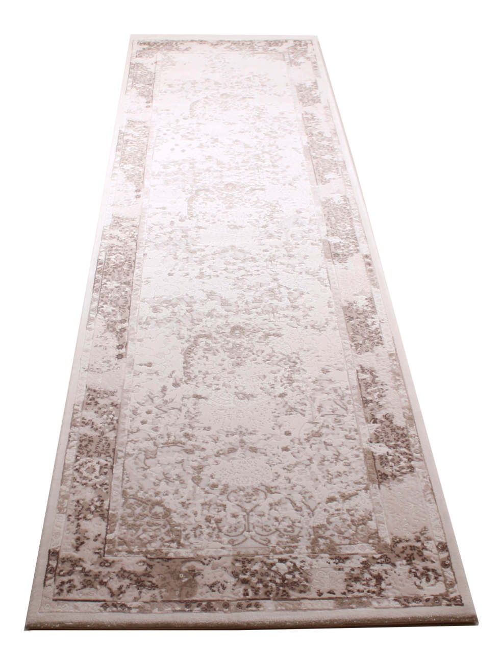 Silik Desenli Kahverengi Halı