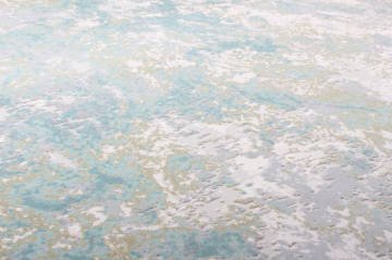 Mavi Bej Desenli Modern Halı 1.60 x 2.30