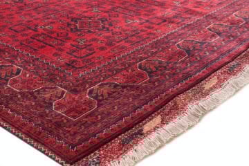 Original Star Pattern Afghan Rug