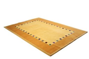 Yellow Color Wool Nepal Carpet 1.76 x 2.46 = 4.33m²