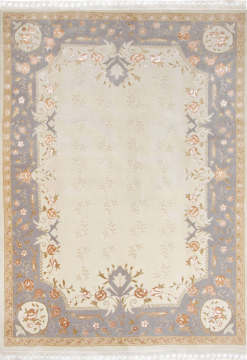 Gri Bordürlü Salon Halısı