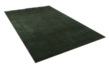 Desenleri İpekli İnce Dokuma Yeşil Salon Halısı