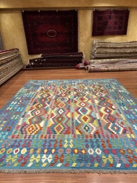 El Dokuması Büyük Boy Kilim
