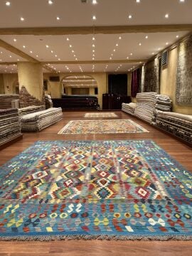 El Dokuması Büyük Boy Kilim