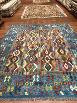 El Dokuması Büyük Boy Kilim