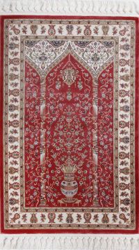 Pink Color Prayer Rug 0.80 x 1.25 = 1.00m²