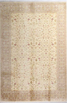 Serpme Çiçek İsfahan Desenli Uşak Halısı