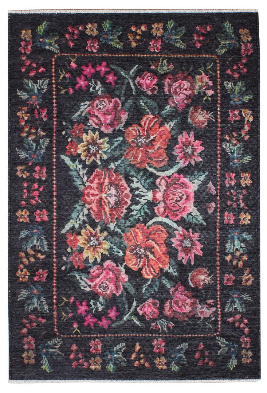 Karabağ Kilimi Desenli Şönil Kilim