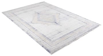 Madalyon Desenli Eskitme Makina Halısı