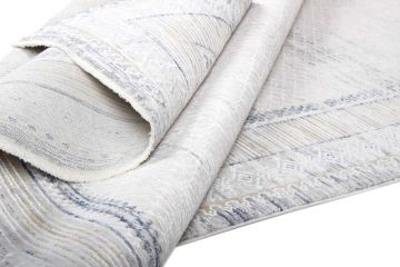 Madalyon Desenli Eskitme Makina Halısı