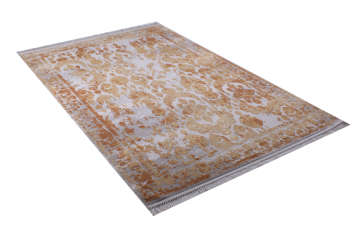 Gri Turuncu Bambu Hali 1.60 x 2.30