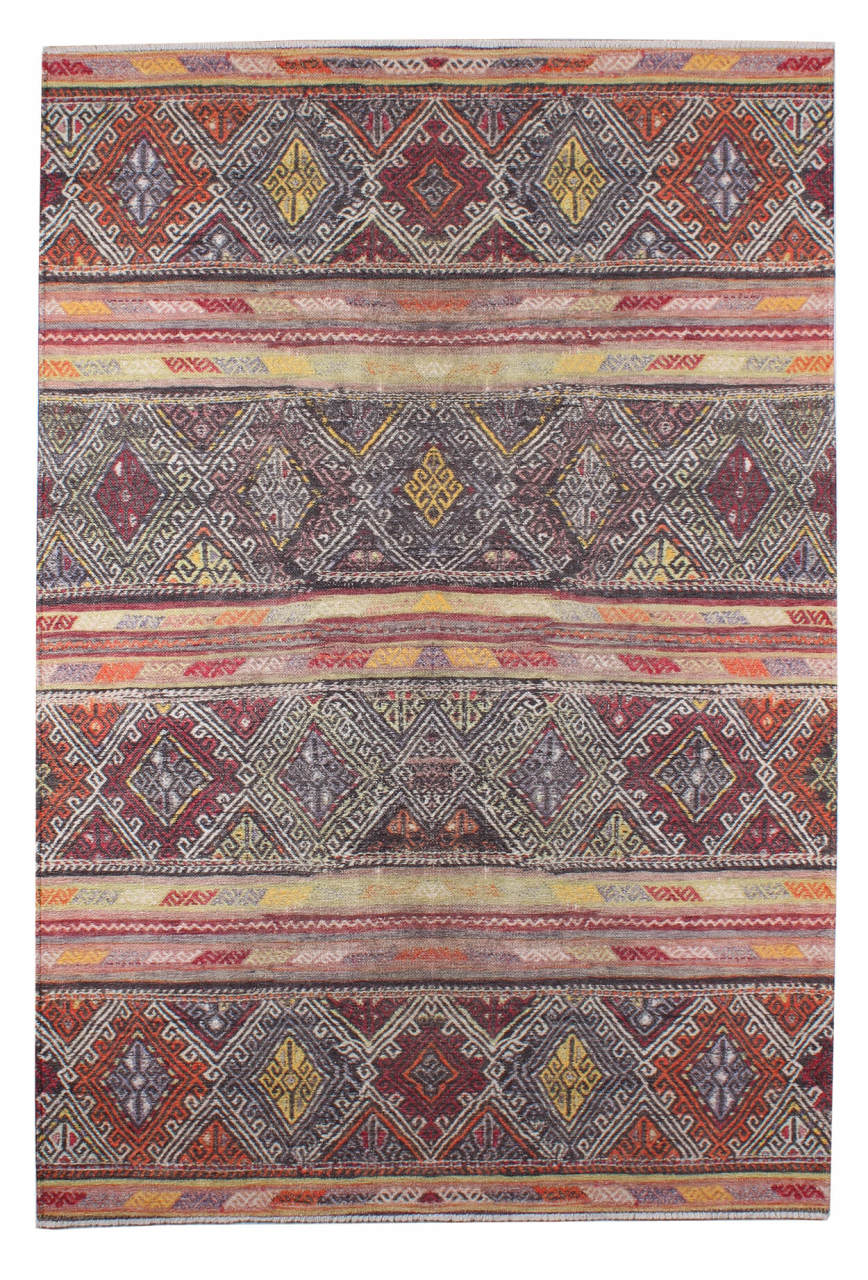 Etnik Desenli Şönil Kilim