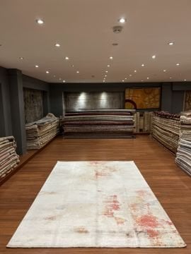 Renkli Modern Bambu Halı