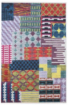 Patchwork Desenli Şönil Kilim