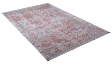 Gri Pembe Bambu Hali