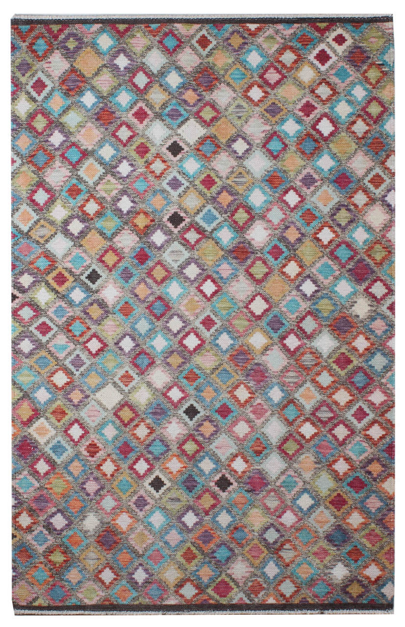 Rengarenk Desenli Antialerjik Kilim