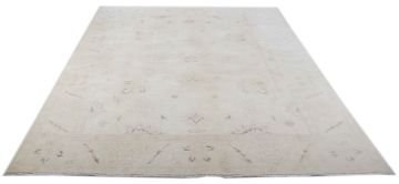 Hand-knitted Carpet with Faded Pattern