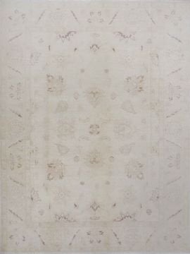 Hand-knitted Carpet with Faded Pattern