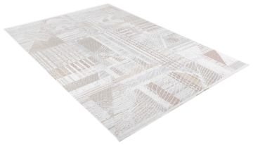 Dalga Desenli Renkli Modern Halı