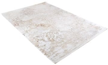 Turuncu Detaylı Eskitme Makina Halısı