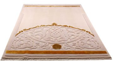 Desenleri Oyma Şık El Dokuma Halı