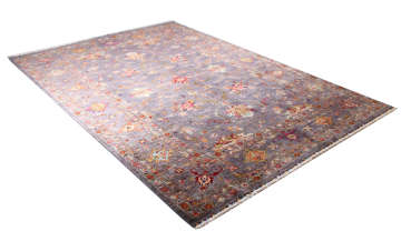 Mavi İri Desenli İran Halisi