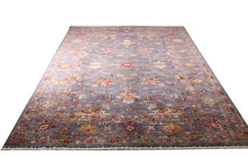 Mavi İri Desenli İran Halisi