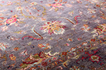 Mavi İri Desenli İran Halisi