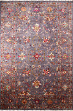 Mavi İri Desenli İran Halisi