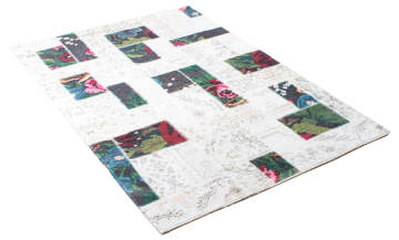 Patchwork Desenli Bej Kilim 1.20 x 1.80