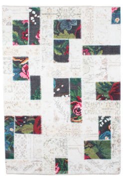 Patchwork Desenli Bej Kilim 1.20 x 1.80