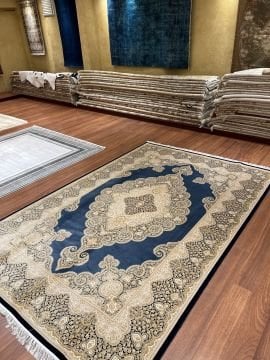 Klasik Göbekli Bambu Halı