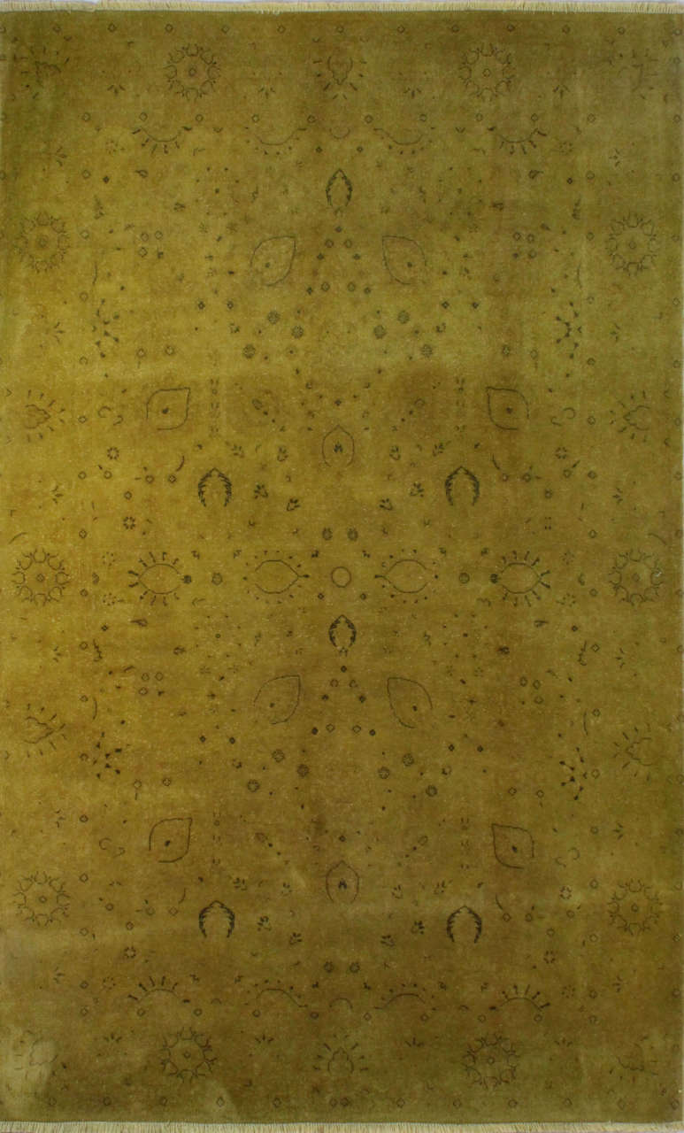 Yeşil Overdye İran El Halısı