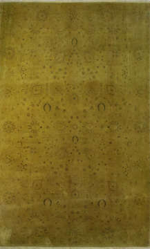 Yeşil Overdye İran El Halısı