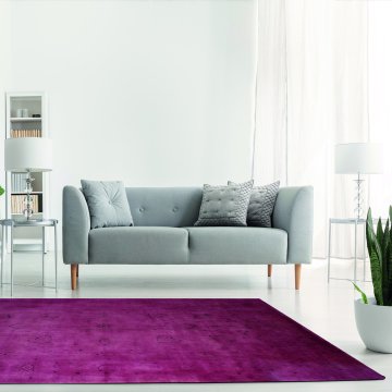 Fuşya Overdye İran Halısı