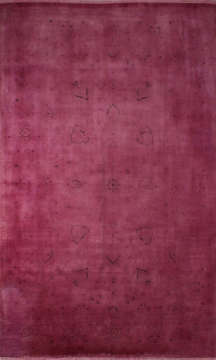 Fuşya Overdye İran Halısı