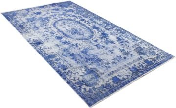 Lacivert Vintage Salon Halısı