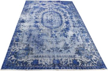 Lacivert Vintage Salon Halısı