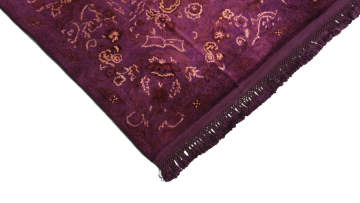 İpek Desenli Mor Salon Halısı 1.70 x 2.40