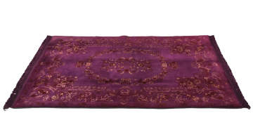 İpek Desenli Mor Salon Halısı 1.70 x 2.40