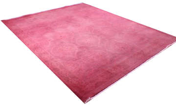 Modernize Edilmiş Ottomon Desenli Bordo Halı