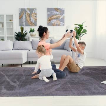 Modern Tasarımlı Grin Salon Halısı