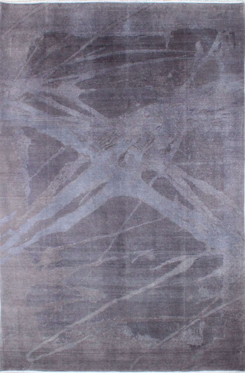 Modern Tasarımlı Grin Salon Halısı