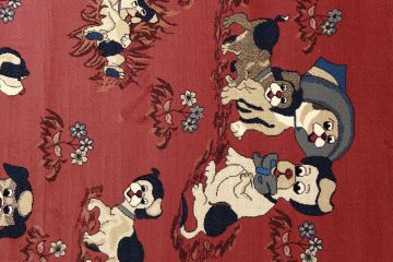 Pembe Koyunlu Çocuk Halısı