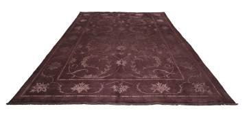 Desenleri İpek Siyah Zeminli Salon Halısı