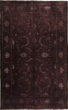 Desenleri İpek Siyah Zeminli Salon Halısı